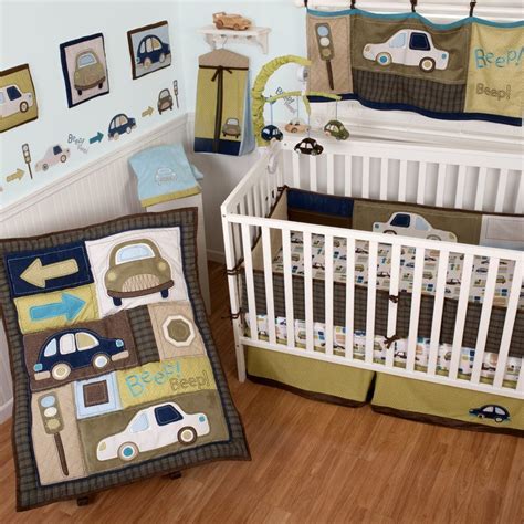 You will go to plenty of baby showers where the top selling brands. Sumersault Classic Cars Crib Bedding | Baby bed, Crib ...