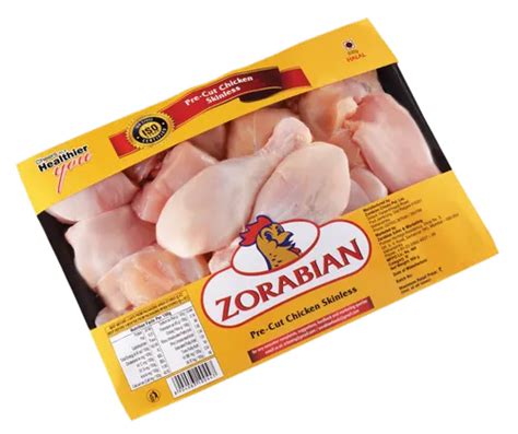 500g Pre Cut Chicken Skinless For Restaurant Packaging Type Packet