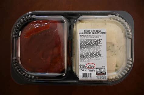 Costco Kirkland Signature Meatloaf With Mashed Potatoes Review