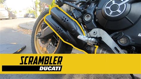 REMOVING THE STOCK EXHAUST CATALYTIC CONVERTOR IN 3 MINUTES DUCATI