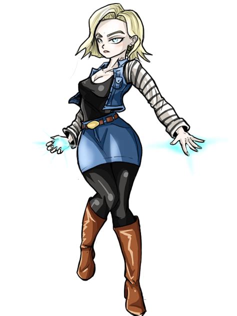 Android 18 By Thebombdiggity666 On Deviantart