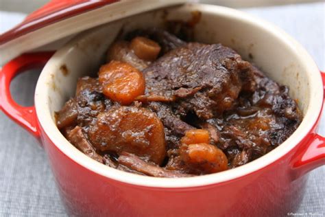 Recette facile de boeuf Bourguignon en cocotte