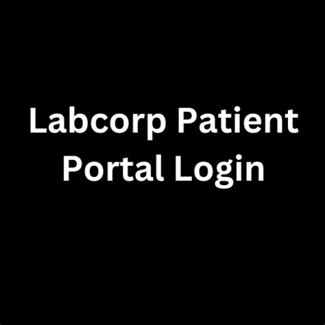 Labcorp Patient Portal Login