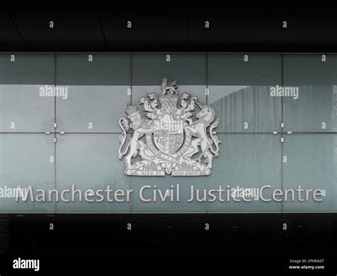 Manchester Civil Justice Centre Manchester Stock Photo Alamy