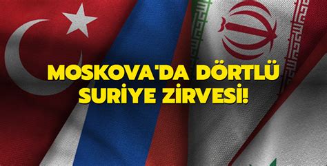 Bakan Akar Türkiye Rusya Suriye İran 4 lü toplantısı yarın Moskova da