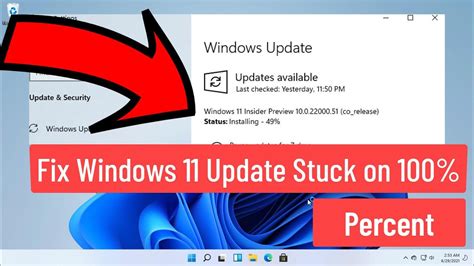 How To Fix Windows 11 Update Stuck 100 Windows 11 Downloading Stuck