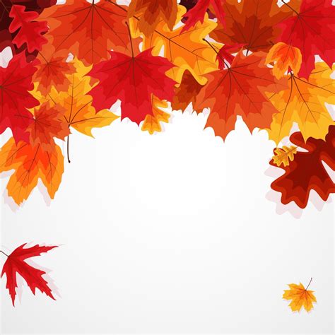 Shiny Autumn Leaves Banner Background 2470008 Vector Art At Vecteezy