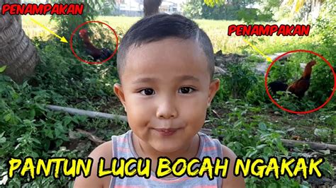 Bocah Ngakak Pantun Lucu Terbaru 2020 Gibran Belajar Main Pantun