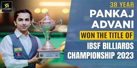 Pankaj Advani Wins The World Title At Ibsf Championship 2023