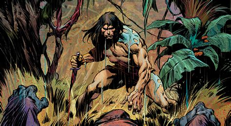 tarzan returns to comics with lord of the jungle 1 preview