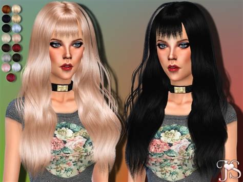 Gone Crazy Hair By Javasims At Tsr Sims 4 Updates
