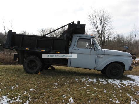 1965 F 250 One Ton Dump Truck