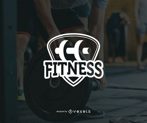 Minimalist Fitness Logo Template Vector Download