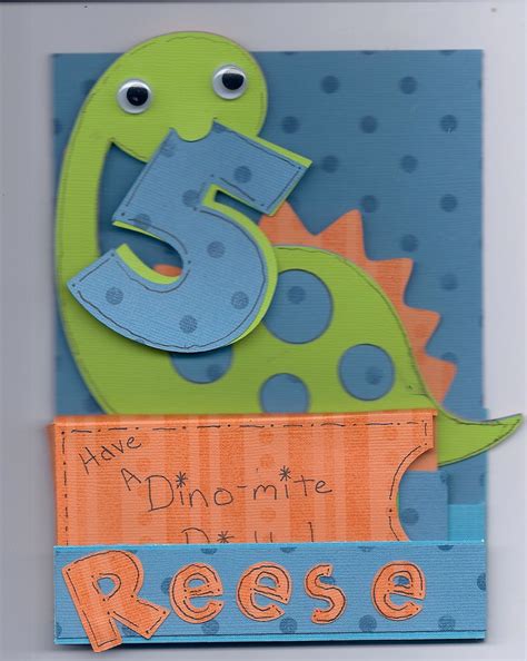 Cute birthday card messages for kids: Birthday Card for a 5 Year Old Boy | Kids birthday cards, Card making birthday, Old birthday cards