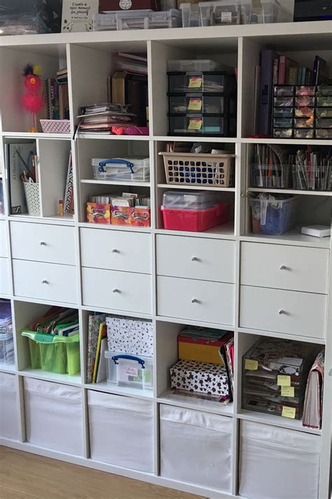 Ikea Craft Storage Craft Organisation Craft Shelves Ikea Inspiration