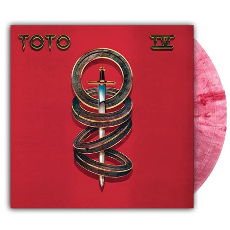 Toto Iv 40th Anniversary Rsd Essential Bloodshot Vinyl Holavinilescom
