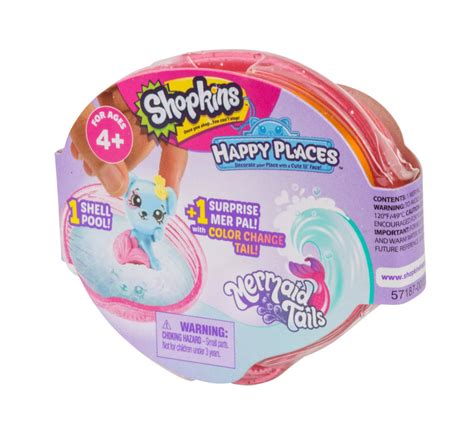 Shopkins Happy Places Mermaid Tails Surprise Pack Lemony Gem Toys Online