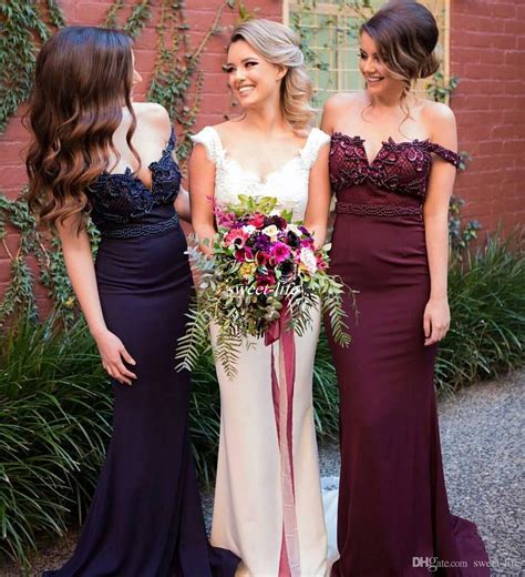 Find great deals on ebay for size 26 formal dress. Black Mermaid Long Bridesmaid Dress For Wedding 2020 Off ...