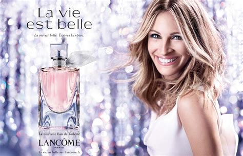 I confess, i bought the perfume because of the advertising with julia and made a blind purchase.i have not regretted it.i love this. La Vie Est Belle L`Eau de Toilette Lancome perfume - a ...