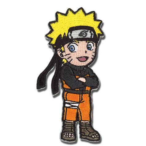 Patch Naruto Shippuden New Chibi Naruto Iron On Anime Licensed