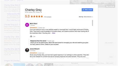 Do Google Website Reviews Matter? | Charley Grey Web Design