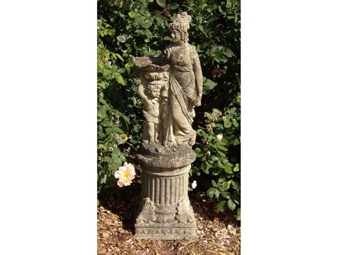 A Weathered Garden Statue Holloways Antique Ornaments