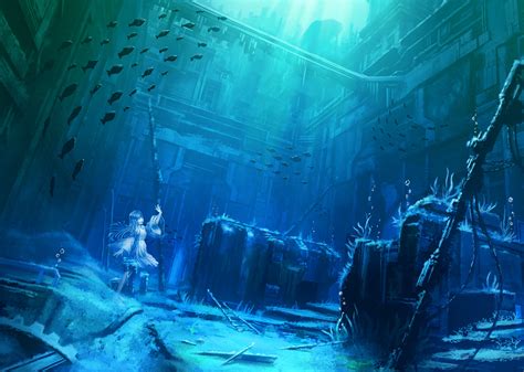 Share 81 Anime Underwater Background In Duhocakina