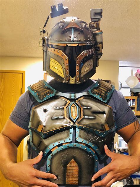 Eva Foam Mandalorian Steampunk Armour By Charles E Mason Ii