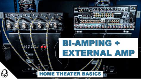 External Bi Amping Home Theater Basics How To Hi Fi Audio Youtube