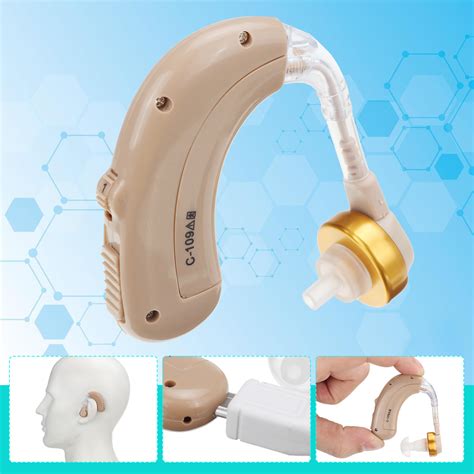 Rechargeable Mini Digital Hearing Aid Sound Amplifiers Wireless Ear