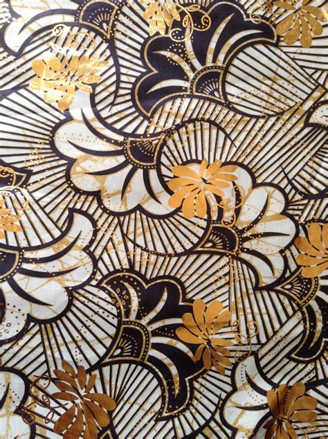 Beautiful African Wax Print Fabric From Senegal African Pattern