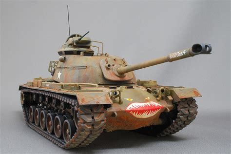 Patton M48a3 Modb Us Army Main Battle Tank Dragon 135 Building