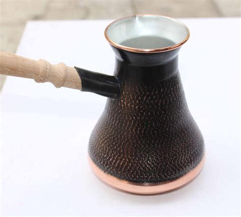 Jezve Cups Oz Copper Turka Turkish Coffee Pot Maker Etsy