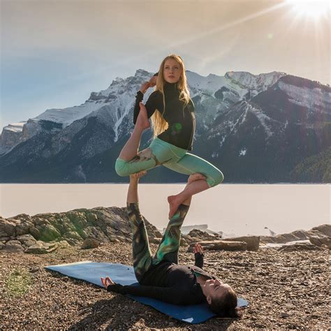 These Acroyoga Poses Make Touching Your Toes Look Like Nbd In 2021