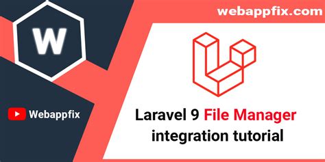Laravel File Manager Integration Tutorial