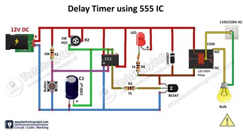 Wiring Diagram For Timer Relay Wiring Digital And Schematic
