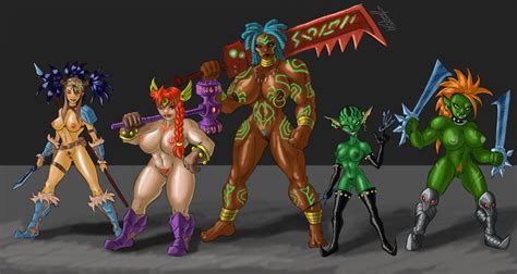 Nude Female Fantasy Races Pt1 By Grriva Hentai Foundry
