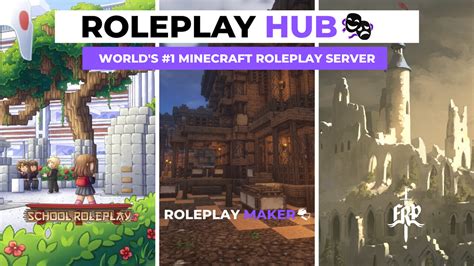 Roleplay Hub Schoolrp Creative Fantasyrp Minecraft Server
