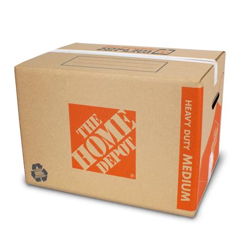 Cardboard Moving Boxes Moving Supplies The Home Depot