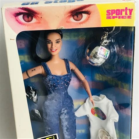 Vintage Other Spice Girls Sporty Spice Doll Barbie 9s Vtg Boxed