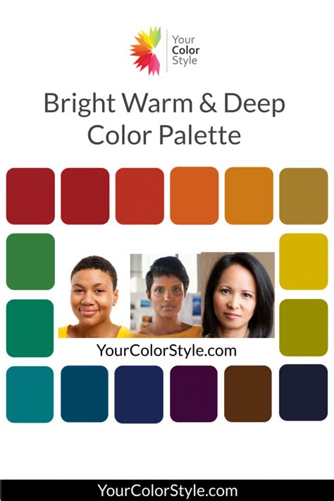 You Are Bright Warm And Deep Your Color Style Deep Autumn Color