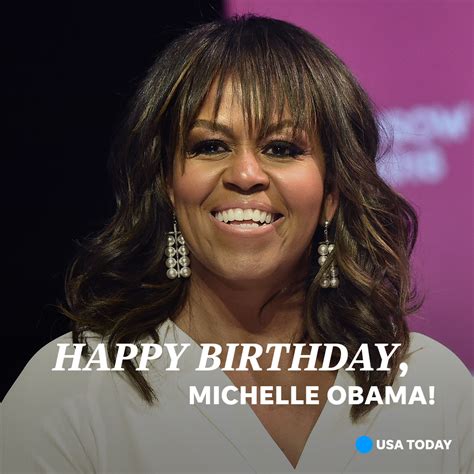 Birthday Wishes Pour In For Michelle Obama 🎂