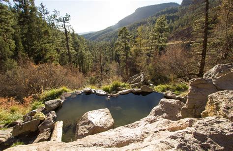 Hiking Spence Hot Springs In Santa Fe National Forest New Mexico