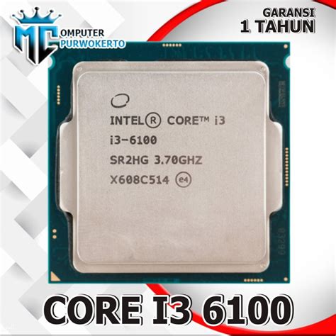 Jual Processor Intel Core I3 6100 I5 6500 I5 6600 I7 6700 Socket 1151