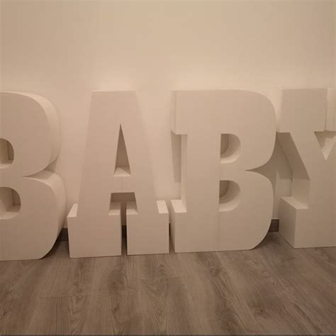 Perfect for table numbers (or letters!), wall hangings, cake table or wedding chair decor, christmas gifts, etc you had some great tips here. Monogram letters Giant letters 30 inches 3D letters ...