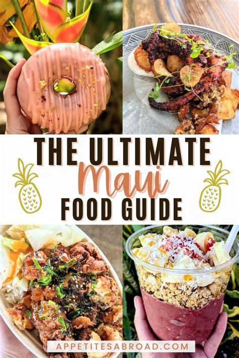 The Ultimate Maui Food Guide Where To Eat And Drink On Maui Maui Food