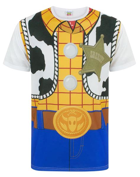 Disney Toy Story Woody Costume Mens T Shirt Vanilla Underground