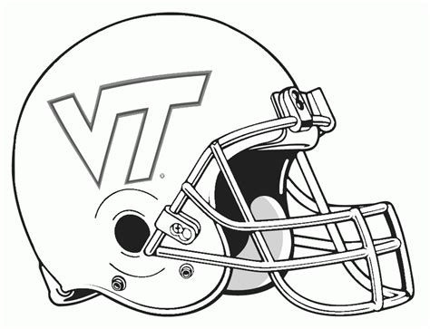 Pypus is now on the social networks, follow him and get latest free coloring pages and much more. College Football Helmet Coloring Pages - Coloring Home