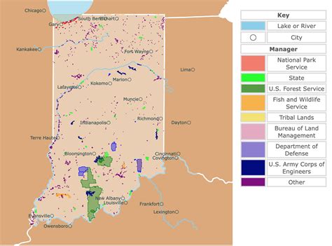 Interactive Map Of Indianas National Parks And State Parks