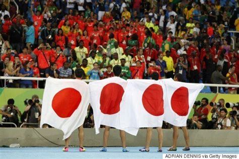 Meet Team Japan Four Men Who Almost Beat Usain Bolt And Team Jamaica Huffpost Canada Life